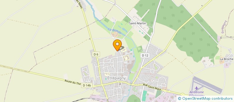 localisation de l'entreprise FRUITS & TRADITIONS  ETREPAGNY