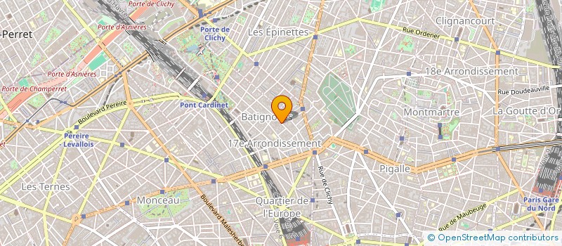 localisation de l'entreprise FRUITS TROPICAUX ASSOCIATION  PARIS