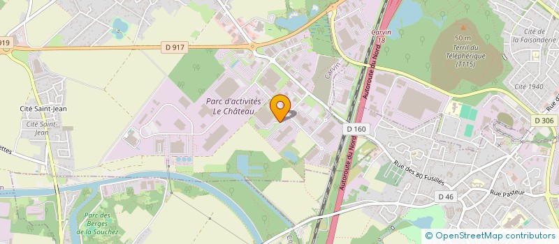 localisation de l'entreprise FRUITVEST  CARVIN