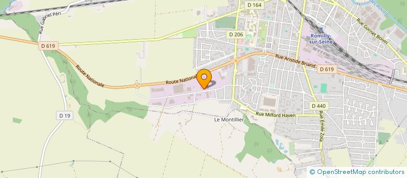 localisation de l'entreprise FRUL'CARS  ROMILLY-SUR-SEINE