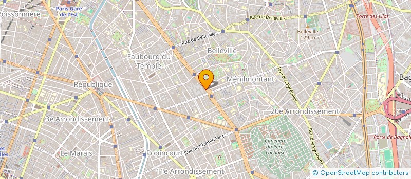 localisation de l'entreprise FRUTIDIS à PARIS