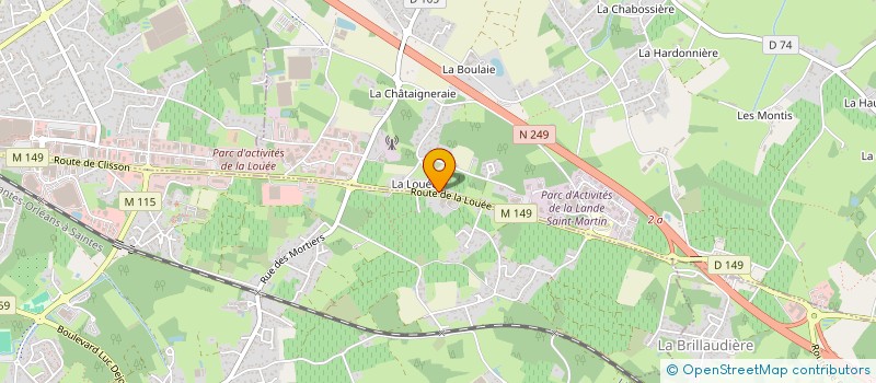 localisation de l'entreprise FRV  HAUTE-GOULAINE