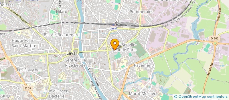 localisation de l'entreprise FRVB SERVICES à LAVAL