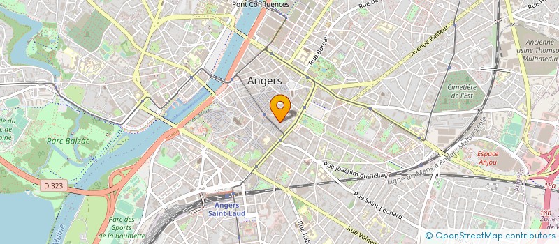 localisation de l'entreprise FRWAYS  ANGERS