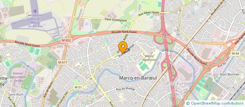 localisation de l'entreprise FRY CONSULTING à MARCQ-EN-BARŒUL