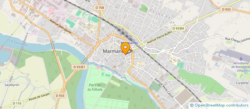 localisation de l'entreprise FRYLING  MARMANDE