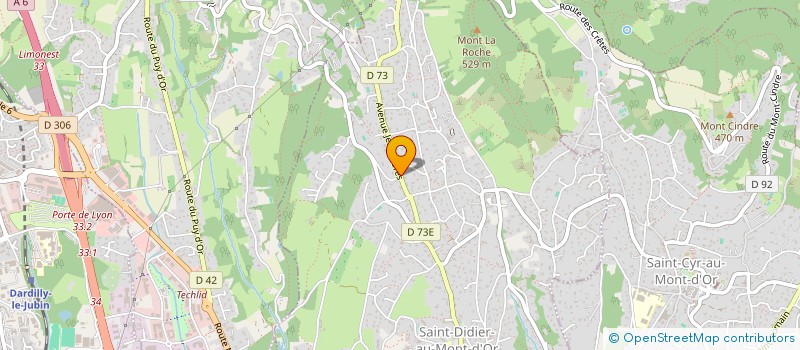 localisation de l'entreprise FRYS ASSOCIES  SAINT-DIDIER-AU-MONT-D OR