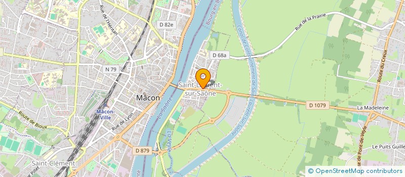 localisation de l'entreprise FRYSZOWSKI RODOLPHE ET RICHE B  SAINT-LAURENT-SUR-SAONE