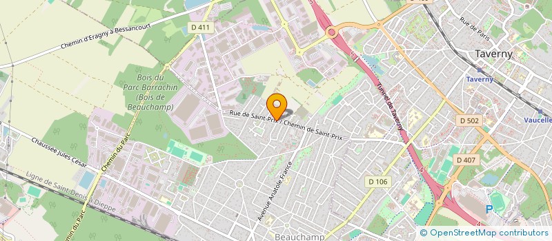 localisation de l'entreprise FS  L'ISLE-ADAM