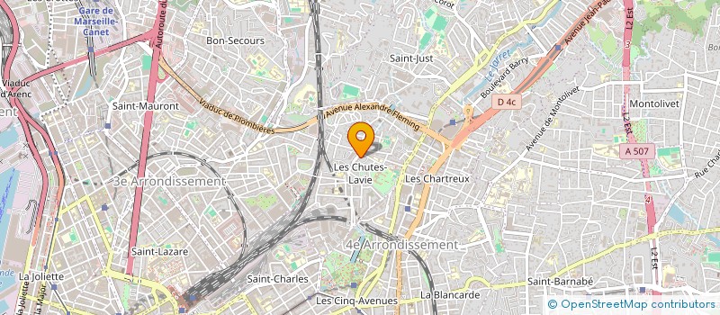 localisation de l'entreprise FS AUTO  AUBAGNE