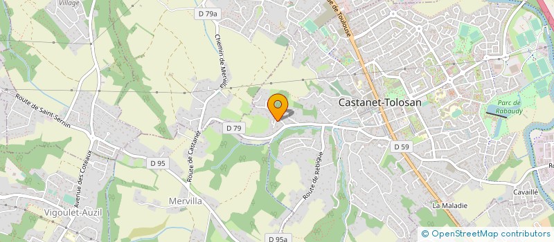 localisation de l'entreprise FS BTP + à CASTANET-TOLOSAN