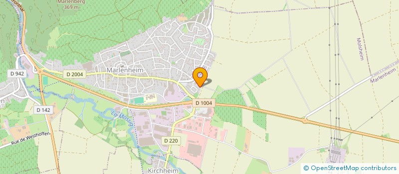 localisation de l'entreprise FS CONSEIL & GESTION  MARLENHEIM