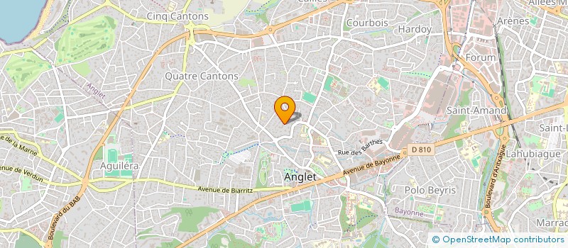 localisation de l'entreprise FS CONSEILS  ANGLET