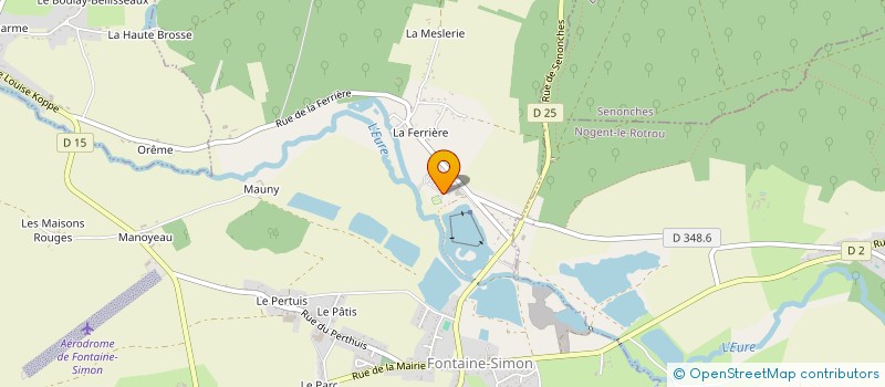 localisation de l'entreprise FS COUGNAUD à FONTAINE-SIMON