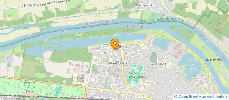 localisation de l'entreprise FS COUVERTURE  MANTES-LA-JOLIE