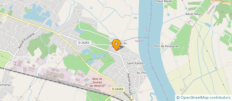 localisation de l'entreprise FS ENDUITS à VAYRES