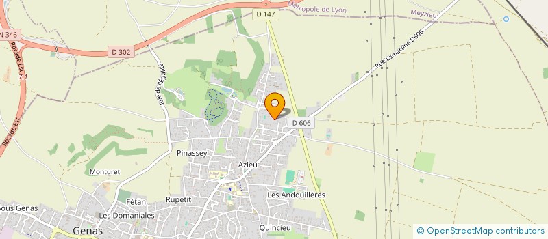 localisation de l'entreprise FS EVENT à GENAS