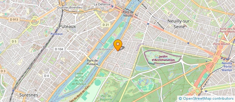 localisation de l'entreprise FS HOLDING à NEUILLY-SUR-SEINE