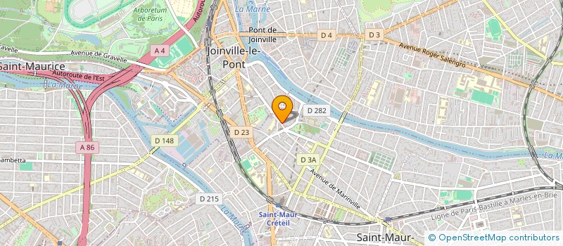 localisation de l'entreprise FS IMMO LUX à SAINT-MAUR-DES-FOSSES