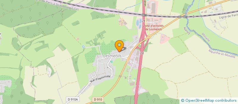 localisation de l'entreprise FS IMMOBILIER  LESMENILS