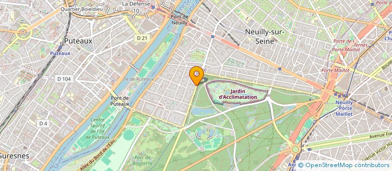 localisation de l'entreprise FS INCORPORATION à NEUILLY-SUR-SEINE