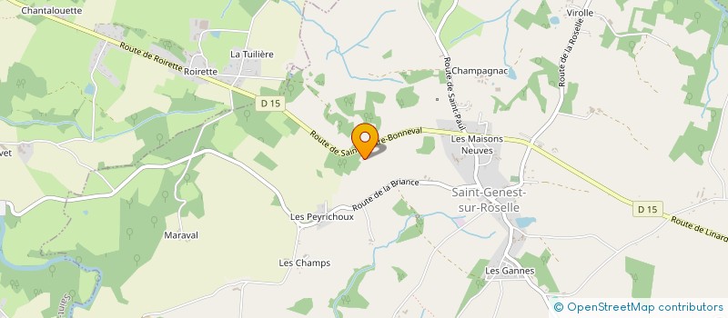 localisation de l'entreprise FS LIMOUSIN à SAINT-JEAN-LIGOURE