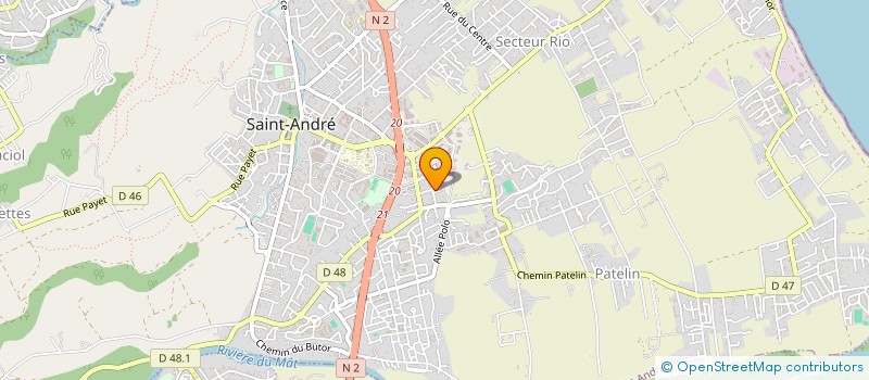 localisation de l'entreprise FS LOCATION  SAINT-ANDRE