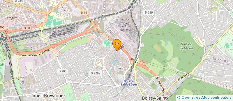 localisation de l'entreprise FS PAIE ET EXPERTISE SOCIALE à BOISSY-SAINT-LEGER