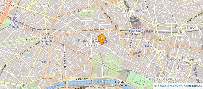 localisation de l'entreprise FS PARTICIPATIONS  PARIS