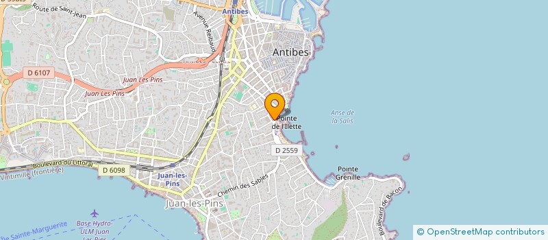localisation de l'entreprise FS PATRIMOINE à ANTIBES