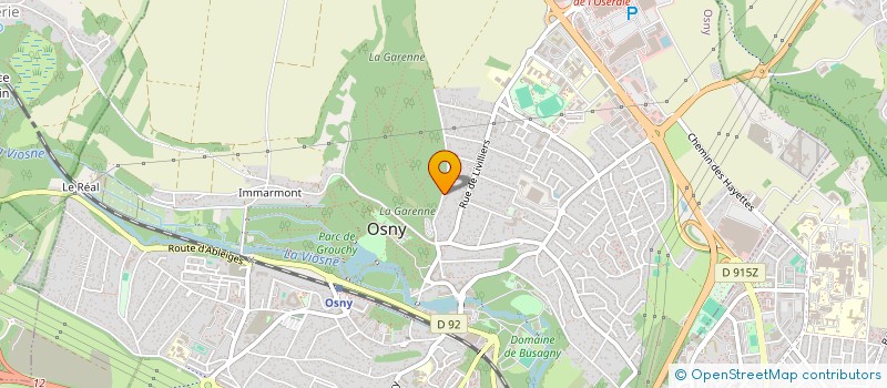 localisation de l'entreprise FS REGROUPEMENT  OSNY