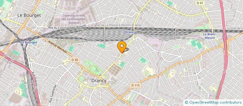 localisation de l'entreprise FS RENOV  DRANCY