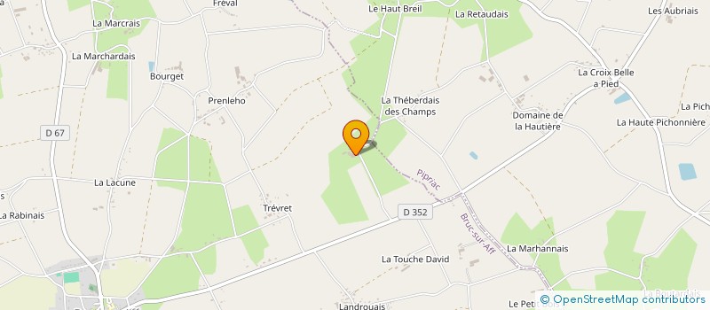 localisation de l'entreprise FS VALLEE  BRUC-SUR-AFF