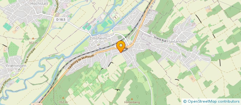 localisation de l'entreprise FS2B  FRNINGEN