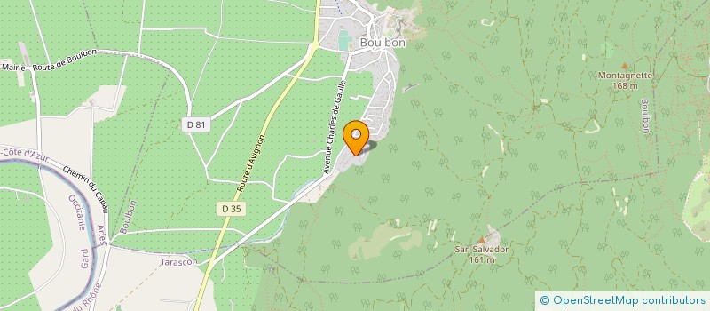 localisation de l'entreprise FS2J  BOULBON