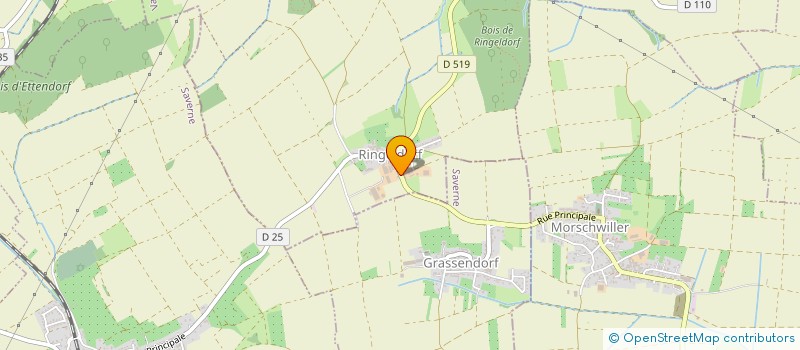 localisation de l'entreprise FSA  VAL-DE-MODER