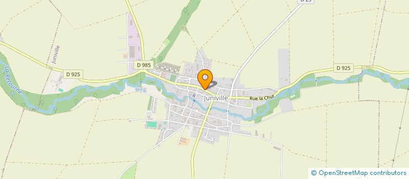 localisation de l'entreprise FSA  JUNIVILLE