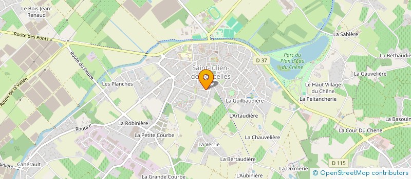 localisation de l'entreprise FSA IMMO  SAINT-JULIEN-DE-CONCELLES