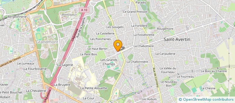 localisation de l'entreprise FSATO à SEMBLANCAY