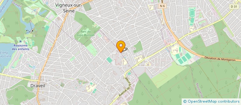 localisation de l'entreprise FSB à VIGNEUX-SUR-SEINE