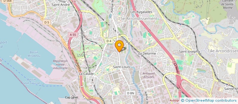 localisation de l'entreprise FSB à MARSEILLE