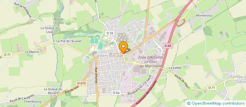 localisation de l'entreprise FSB IMMO  VILLERS-BOCAGE