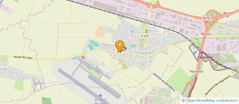 localisation de l'entreprise FSBM  CARPIQUET