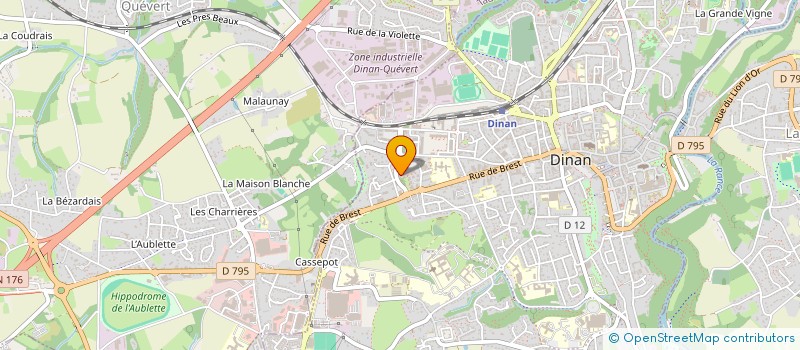 localisation de l'entreprise FSBO  DINAN