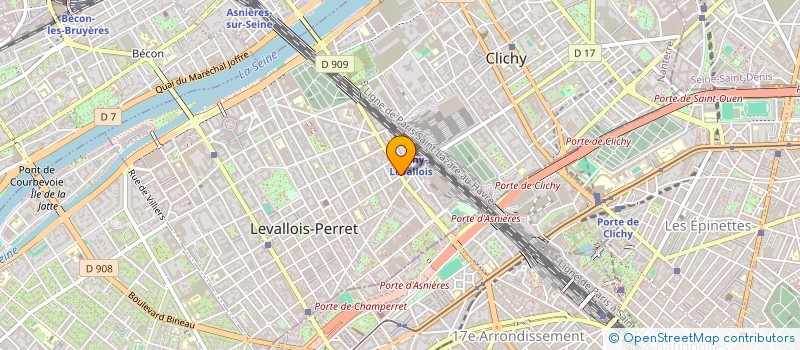 localisation de l'entreprise FSC à LEVALLOIS-PERRET