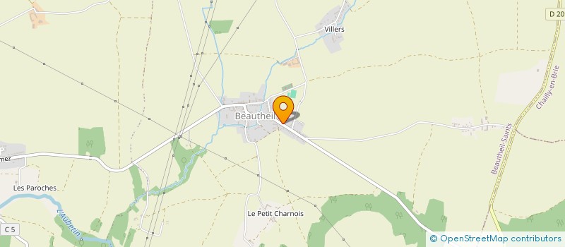 localisation de l'entreprise FSC à BEAUTHEIL-SAINTS