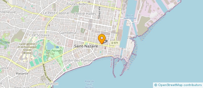 localisation de l'entreprise FSC à SAINT-NAZAIRE