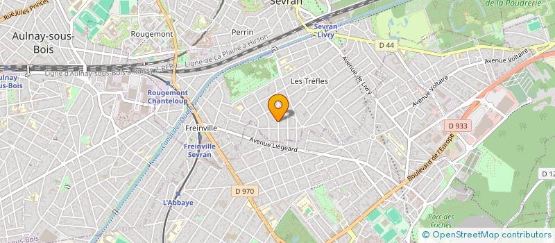 localisation de l'entreprise FSC COUVERTURE à SEVRAN