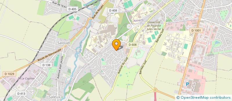 localisation de l'entreprise FSC DEMETER  SALOUEL