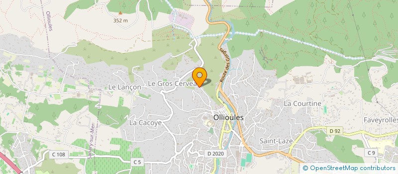 localisation de l'entreprise FSCANO  LE BEAUSSET